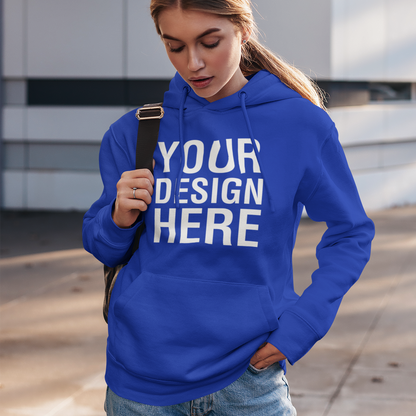 M&O 3320 UNISEX Custom Hooded Sweatshirt