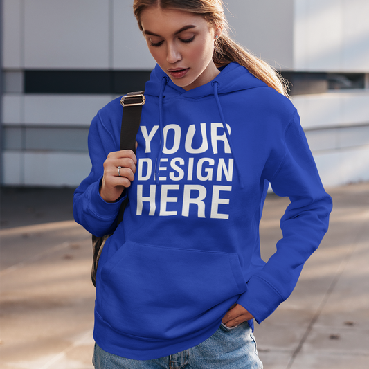 M&O 3320 UNISEX Custom Hooded Sweatshirt